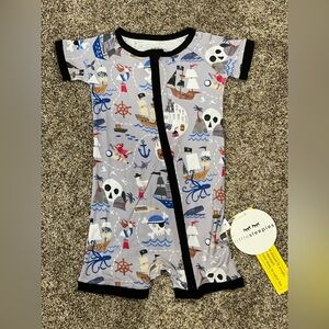 NWT Little Sleepies Pirates Map